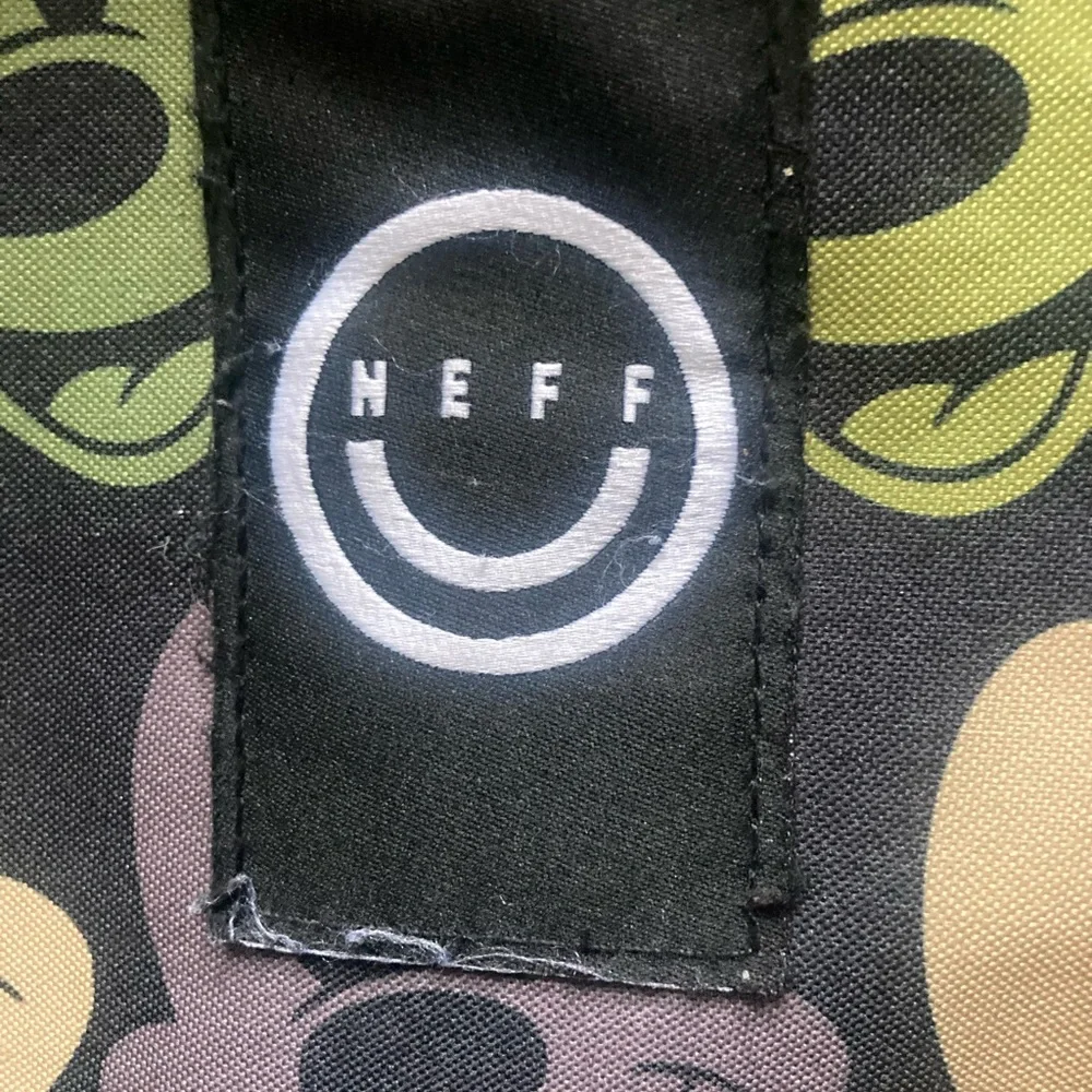 NEFF Mickey Mouse Patterned Backpack - Picture 2 of 3